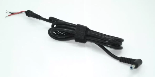 Кабель DC для блока питания ноутбука HP 4.5x3.0(0.6)mm с центральным контактом, подходит для блоков питания до 90 Вт