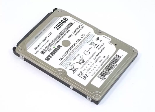 Жесткий диск HDD 2.5" 250GB UTANIA MM702JS