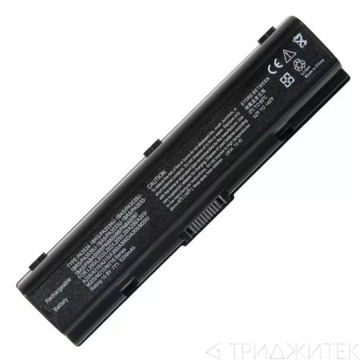 Аккумулятор для ноутбука Toshiba Satellite A200, A210, A300, A305, A350, A355, A500, L300, L305, L500, L505, L550, L555, M200, Satellite Pro A200, A210, A300, L300, L450, L550, 10.8 В, 5200 мАч