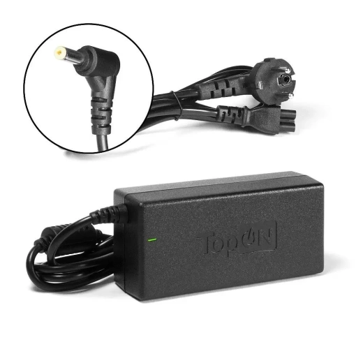 Блок питания (зарядное) TopON TOP-HP02 для ноутбуков HP 18.5 В, 3.5 А, 4.8x1.7