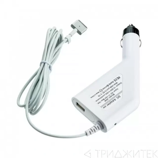 Автоадаптер Pitatel ADC-B25 для ноутбуков MacBook 14.85V 3.05A (magsafe T) 45W
