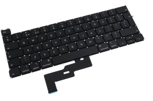 Клавиатура Apple Macbook Pro 13" A2338 M1, Black, Big Enter, RU