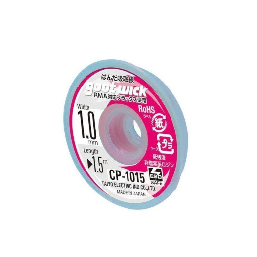 Goot CP-1015, оплетка для выпайки (1 мм х 1,5 м)