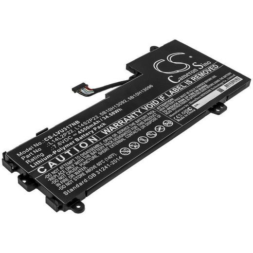 Аккумулятор CameronSino CS-LVU317NB для ноутбука Lenovo E31-80, E31-80-IFI, 7.6В, 4550 мАч, 34.58 Вт, Li-Polymer, черный