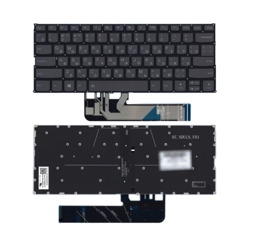 Клавиатура Lenovo Ideapad C340-14 C340-14API C340-14IWL C340-14IML, Black, Backlite, RU