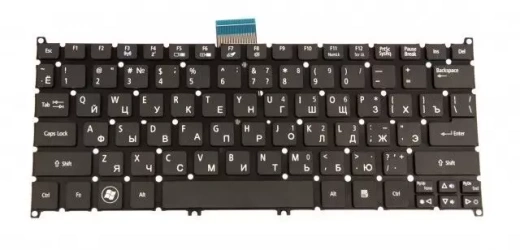 Клавиатура для Acer S3/S5,One 756, RU, Black