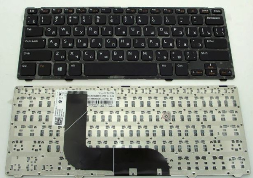 Клавиатура Dell Inspiron 14Z - 5432 Black, Ru