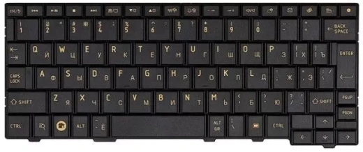 Клавиатура для Toshiba AC100 RU, Black