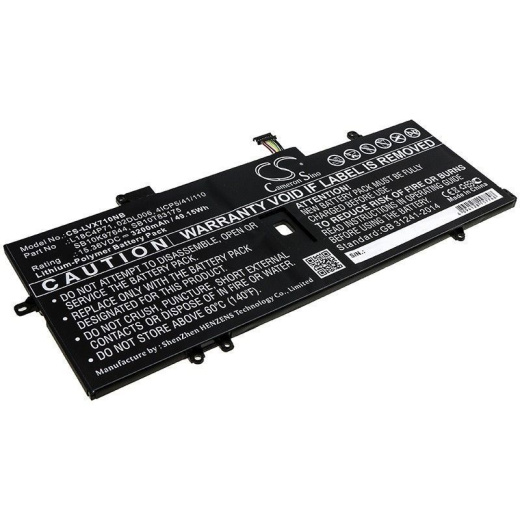Аккумулятор CameronSino CS-LVX710NB для ноутбука Lenovo ThinkPad X1 Carbon 2019, 15.36В, 3200 мАч, 49.15 Вт, Li-Polymer, черный