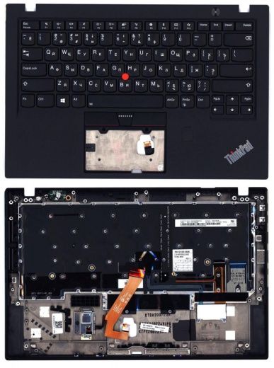Клавиатура для ноутбука Lenovo ThinkPad X1 Carbon Gen 5 топкейс