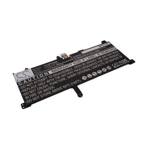 Аккумулятор CameronSino CS-DES100NB для ноутбука Dell XPS 10, 7.4В, 3600 мАч, 26.64 Вт, Li-Polymer, черный