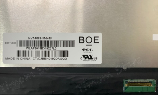 Матрица для ноутбука Dell Latitude 3,5-дюймовый OEM  14,0 NV140FHM-N4F FHD 5400*1920 1080 NTSC EDP 30-контактный ,без отверстий для винтов