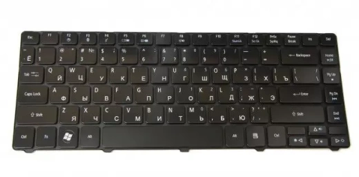 Клавиатура для Acer Aspire 3410T/3810/3815/4410T/4535/4736G/4810T RU, Glossy Black