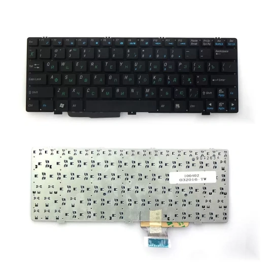 Клавиатура для ноутбука Asus EEE PC 904H, 1000, 1000H, 1002H, 1004D, 1004DN, S101 Series. Черная.