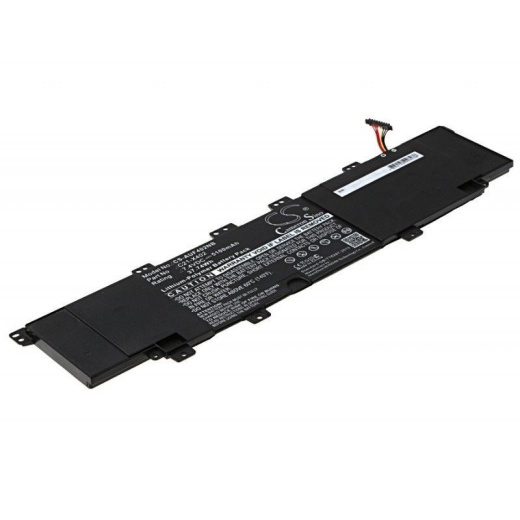 Аккумулятор CameronSino CS-AUF402NB для ноутбука Asus F402C, F402CA-WX102H, 7.4В, 5100 мАч, 37.74 Вт, Li-Polymer, черный