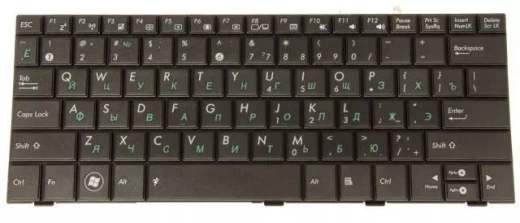 Клавиатура для Asus EEE PC 1004DN RU, Black