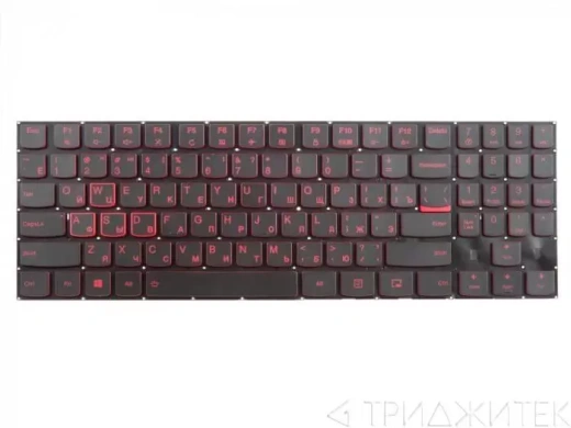 Клавиатура для ноутбука Lenovo Legion Y520, y520-15ikb, R720, r720-15ikb, 15ikb, черная
