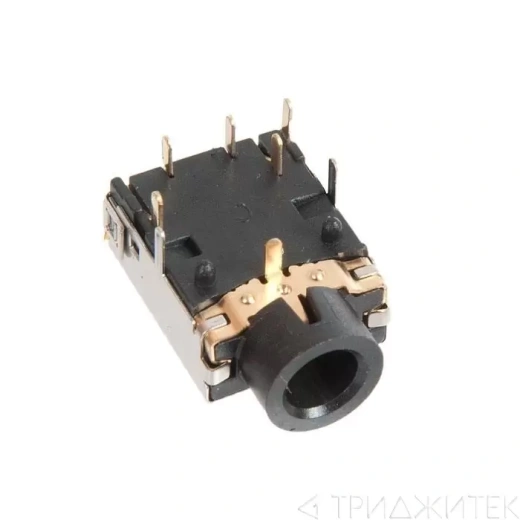 Разъем для PHONE JACK 6P, P, L R, A DIP
