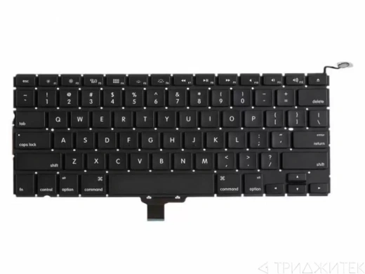 Клавиатура для ноутбука Apple MacBook Pro 13 A1278, Late 2008 - Mid 2012, прямой Enter US