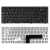 Клавиатура для ноутбука DNS 0150931, Pegatron B14Y, Clevo W740, W840 Series. Г-образный Enter., черная, без рамки