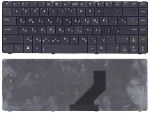 Клавиатура для ноутбука Asus K45, короткий шлейф