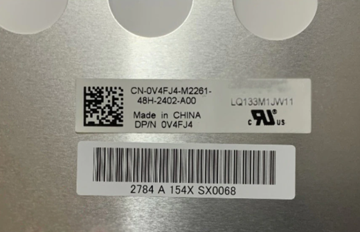 Матрица для DELL P54G LQ133M1JW21 подходит для LQ133M1JW23 LQ133M1JW11 FHD 1920*1080 IPS 30 PIN матовый 13,3 светодиодный 