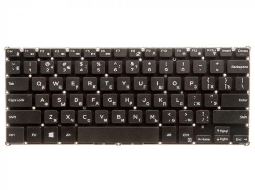 Клавиатура для ноутбука Dell Inspiron 11 3000, 11 3162, 3164, 3168, 3169, 3179, P25T, D1208R черная без рамки