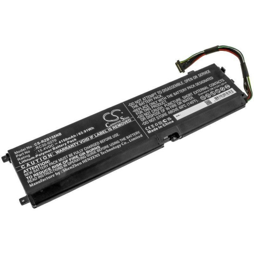 Аккумулятор CameronSino CS-RZB158NB для ноутбука Razer Blade 15 Base, 15.4В, 4150 мАч, 63.91 Вт, Li-Polymer, черный