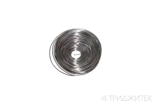 Припой-спираль ПОС-61 диаметр 0.8 мм с канифолью, 20 г
