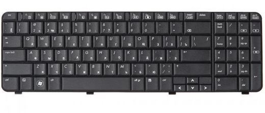 Клавиатура для ноутбука HP Compaq Presario CQ61, G61, черная, гор. Enter