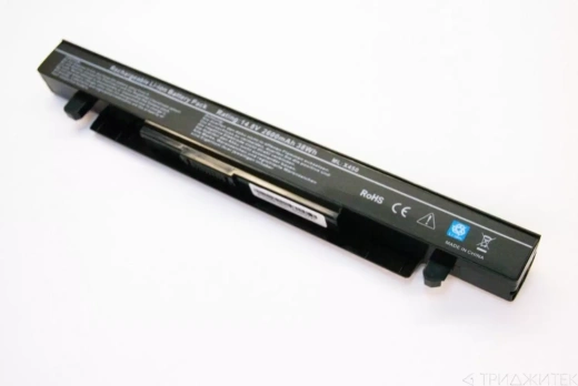 Аккумулятор для ноутбука Asus X450A, X450C, X450E, X450V, X450CA, X450CC, X450LB, X550B, X550C, X550D, X550V, A550, K550, R409, R510, (A41-X550), 2200 мАч, 14.4B