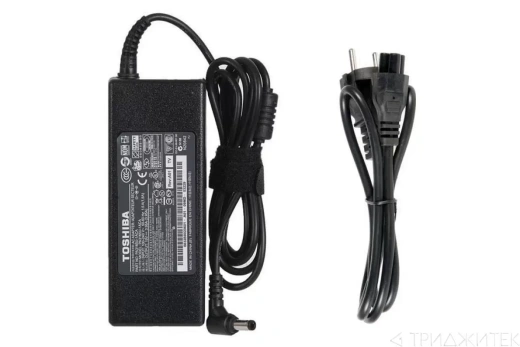 Блок питания (зарядное) для ноутбука Toshiba Satellite M35, M40, M45, M55, P205, U305, A100, A200, A300 19 В, 3.95 А, 75 Вт, 5.5x2.5