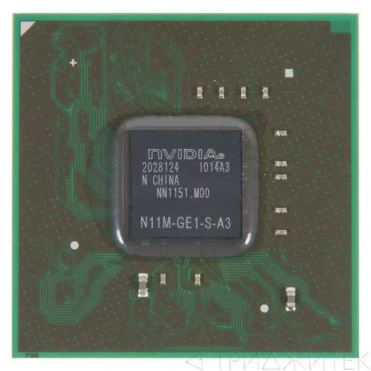 Видеочип GeForce G210M, N11M-GE1-S-A3 RB