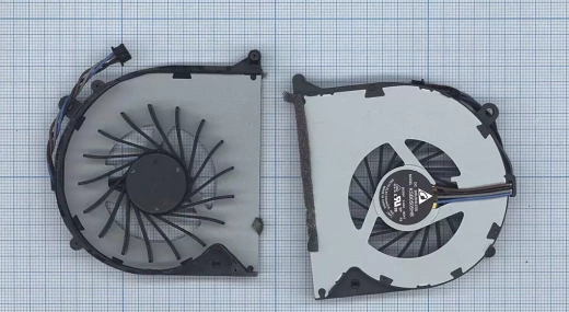 Вентилятор для ноутбука HP Envy 17-3000, 17-3100, 17-3200, 17t-3000, 17t-3100 VER-1 (левый)