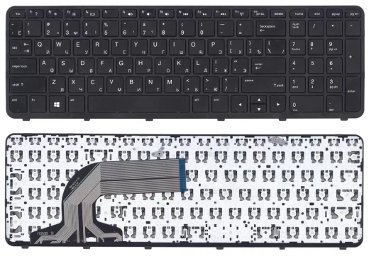 Клавиатура для ноутбука HP 350 G2 черная