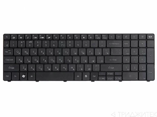 Клавиатура для ноутбука Packard Bell EG70, LE11, LE69, LM81, LM85, LM86, LM87, LM98, TK11, TK81, TK85, TM81, TM82, TM85, TM86, TM87, TM89, TM94, TM98, LM83, LM82, LM94, LX86-JP-001RU, NEW90, NEW95, PEW 71, PEW72, PEW76, PEW91, черная, горизонтальный Enter