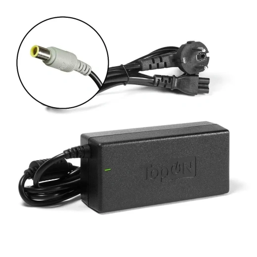 Блок питания (зарядное) TopON TOP-IB06 для ноутбуков Lenovo 20 В, 3.25 А, 7.9x5.5