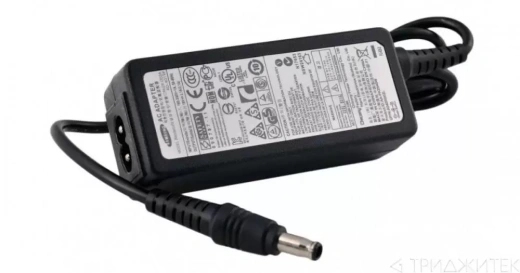 Блок питания (сетевой адаптер) для ноутбуков Samsung 19V 4.74A 90W 5.5x3.0, без сетевого кабеля