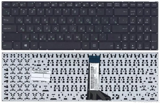 Клавиатура для ноутбука Asus X551, A551C, A551CA, F551C, F551CA, F551M, F551MA, P551C, P551CA, X551C, X551CA, X551M, X551MA, X551MAV, черная