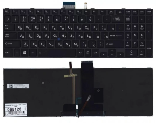 Клавиатура для ноутбука Toshiba Tecra A50-C черная