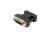 Переходник AD35 DVI-I (F) - VGA (M), черный (Vixion)