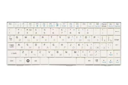 Клавиатура для Asus EEE PC 900/700 RU, White