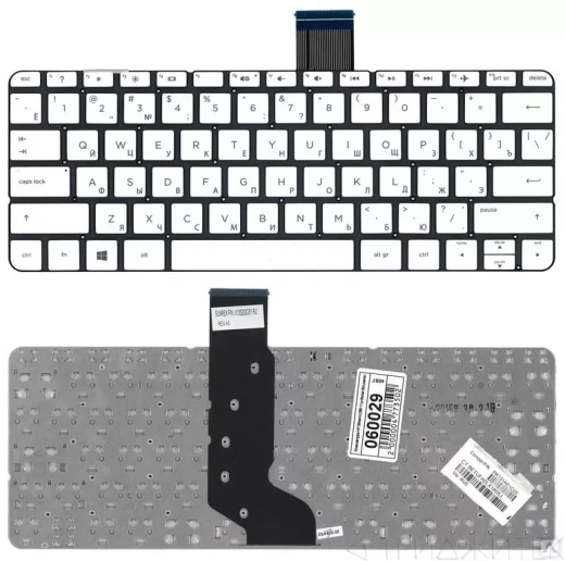 Клавиатура HP Stream X360 11-P, White, RU