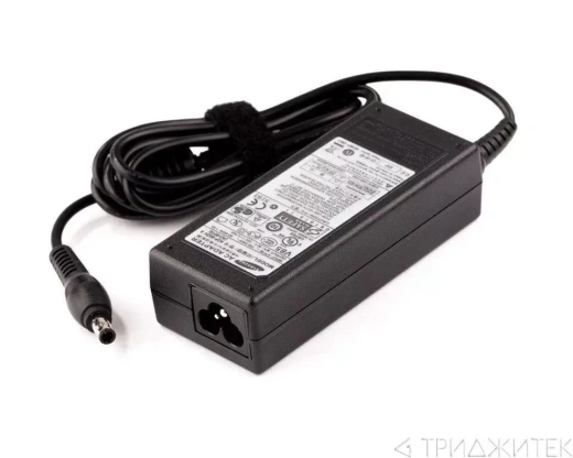 Блок питания (сетевой адаптер) для ноутбуков Samsung 19V 3.16A 60W 5.5x3.0, (оригинал), без сетевого кабеля