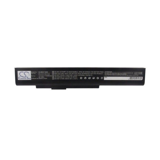 Аккумулятор CameronSino CS-MD9776NB для ноутбука MSI A6400, CR640DX, 11.1В, 4400 мАч, 48.84 Вт, Li-ion, черный