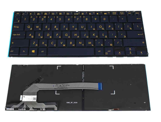 Клавиатура Asus UX370, Black, Backlit, RU