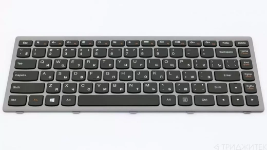 Клавиатура для ноутбука Lenovo Flex 14, Z410, G400, G405, G410, черная