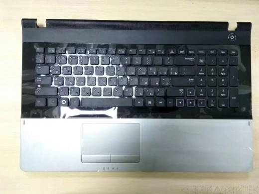 Клавиатура для ноутбука Samsung NP300E7A с верхней панелью