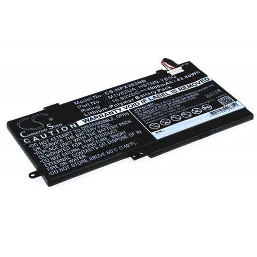 Аккумулятор CameronSino CS-HPX363NB для ноутбука HP Envy X360, X360, X360 13, 10.95В, 4000 мАч, 43.8 Вт, Li-Polymer, черный