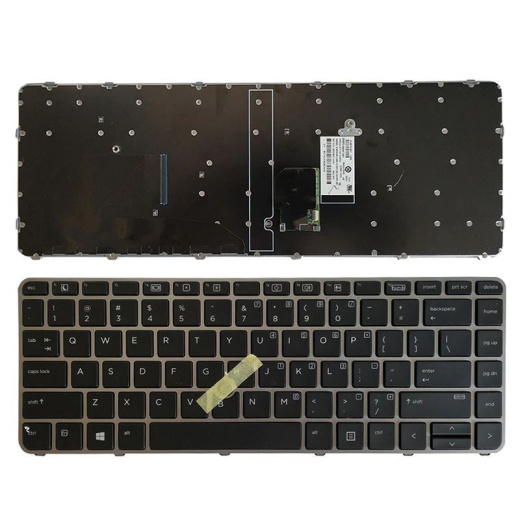 Клавиатура для ноутбука HP EliteBook 745 G7, 745 G8, 840 G7, 840 G8 черная с подсветкой и указателем
